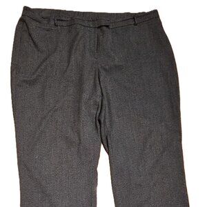 24W black/grey fine checkered pants